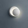 LED Wall Lamp 360 Degree Rotatable Round Crescent Wall Light Night Light Creative Modern Bedside