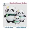 Chengdu Giant Panda Plush Doll Crossbody Bag, Panda Figurine Throw Pillow, Girls Souvenir Healing Gift.