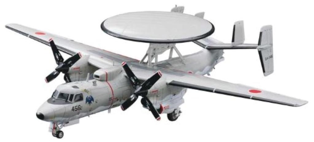Hasegawa Air Force Hawkeye Plastic Model E30 1/72 Self-Defense E-2C