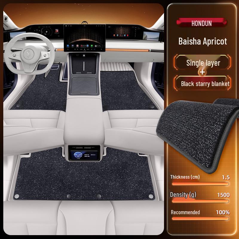 2026 Hongqi S9 TPE Floor Mats: Full Set Interior Carpet for Five Seats