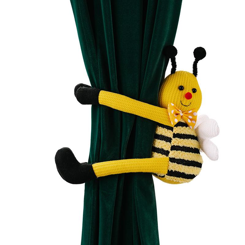 

Bee Adorable Yellow Curtain Tiebacks For Whimsical Home Decoration Perfect For Bee Day Bee Day Curtain Male