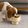 Cartoon Ceramic Cat Bowl High Footed Anti-ant Cat Bowl Slow Eating Bowl  Cat Feeding