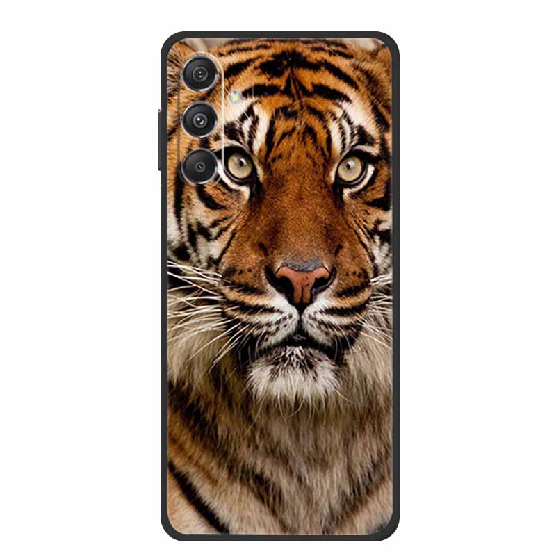 Funda For Samsung A17 Back Cover Case Fashion Black Silicone TPU Soft Phone Case For Samsung Galaxy A17 2025 Case A 17 Coque Bag