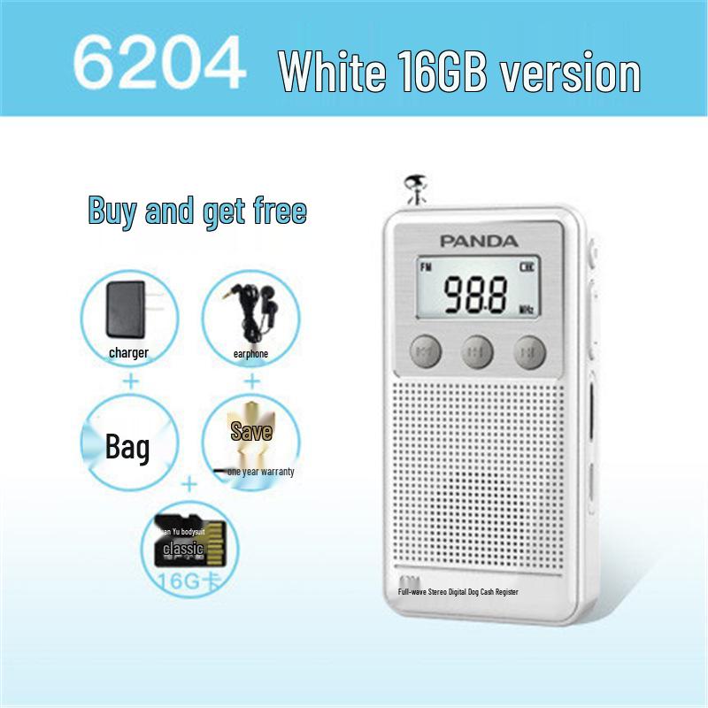 Panda6204 Mini Full Band Portable Radio Player