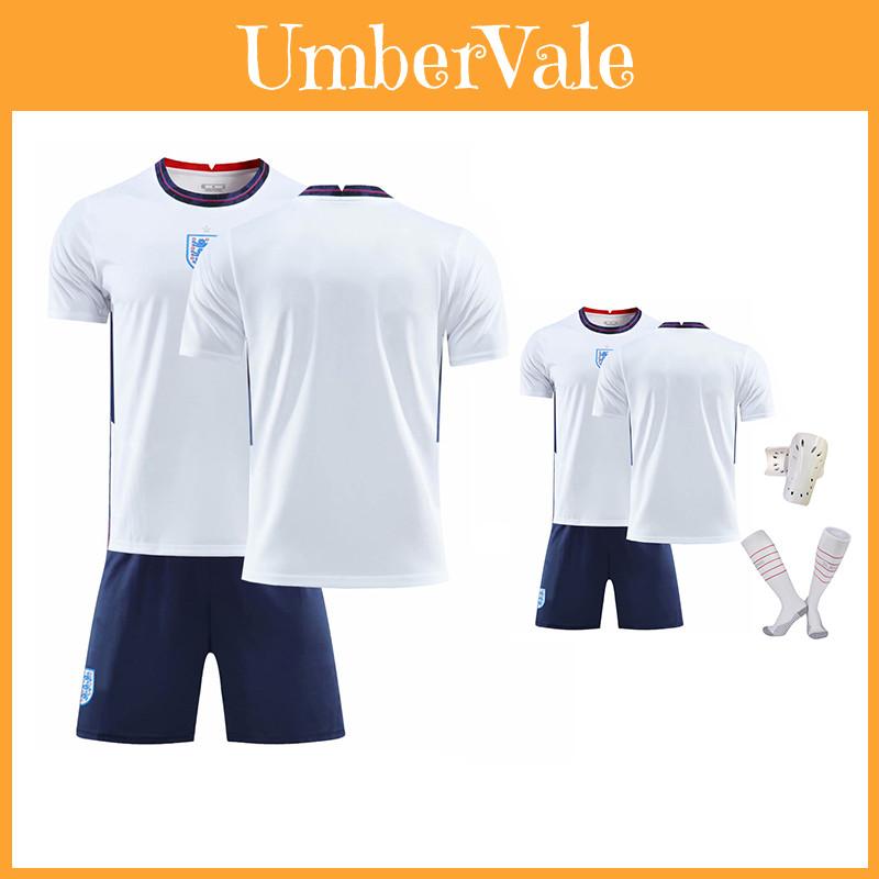 Conjunto Deportivo para el Hogar de Inglaterra Material de Poliéster Cómodo Para Niños y Niñas
