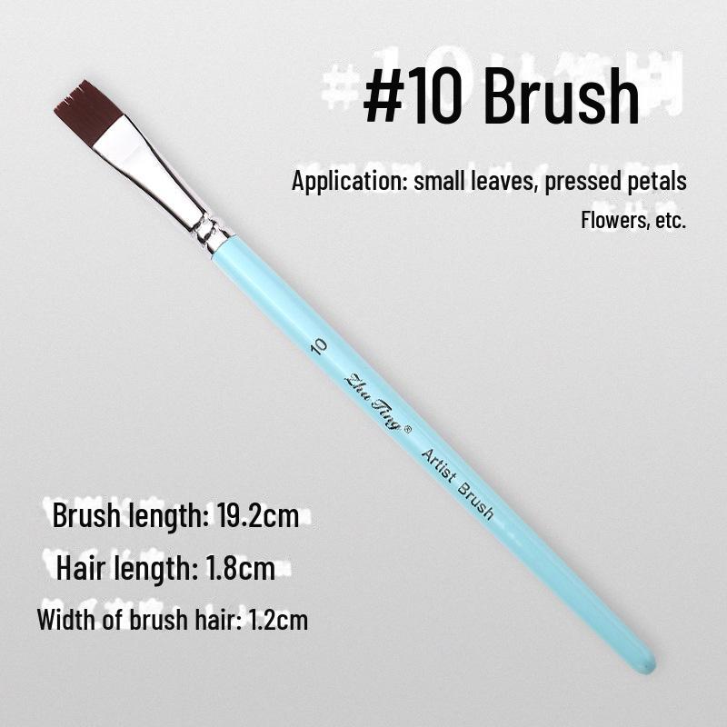 17-Piece Face Painting Brush Set for Various Artistic Techniques Like Line Work, Embossing, Blending, and More.