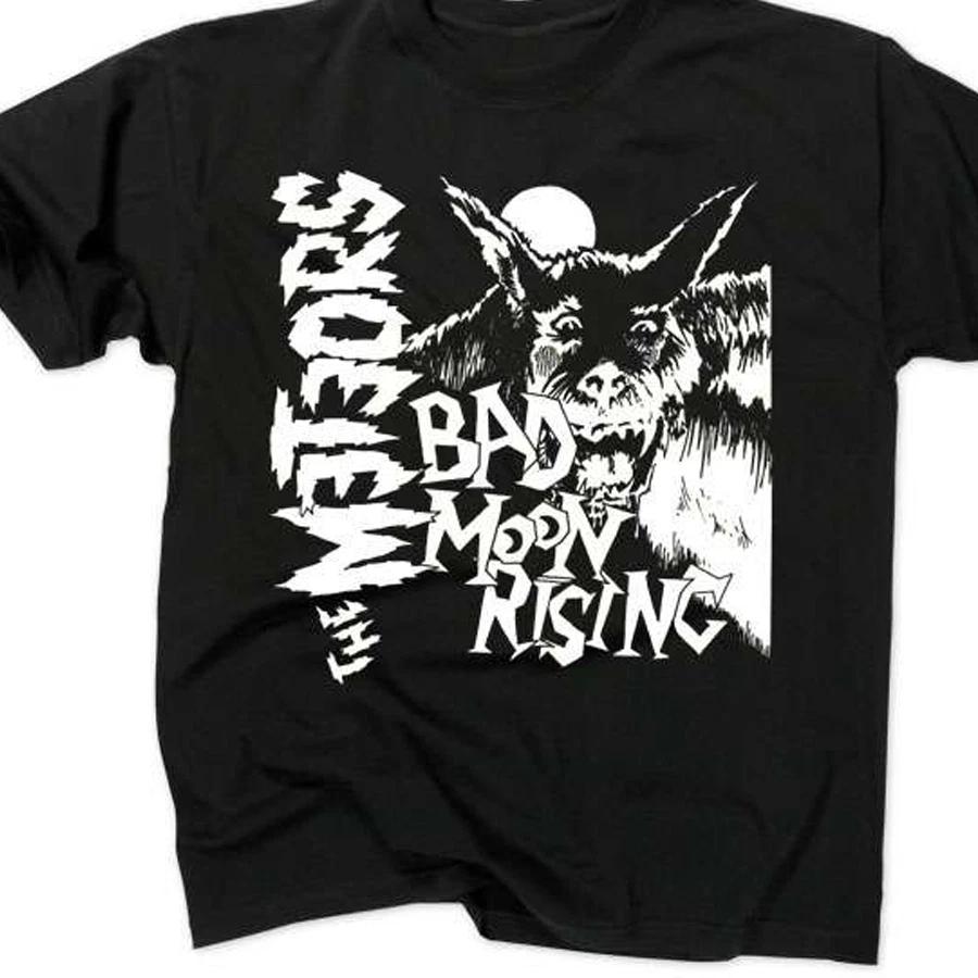 

The Meteors band artwork black T-shirt Tee All sizes S to 5XL 2F384 XL