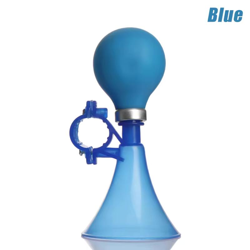 

Bike Horn Durable Wear Resistant Loud Clear Sound Suitable Mountain Road Bikes Handlebars Cycling Safety Equipment синій