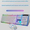 G21B Leuchtendes USB-Kabelgebundenes Mechanisches Tastatur- und Maussset