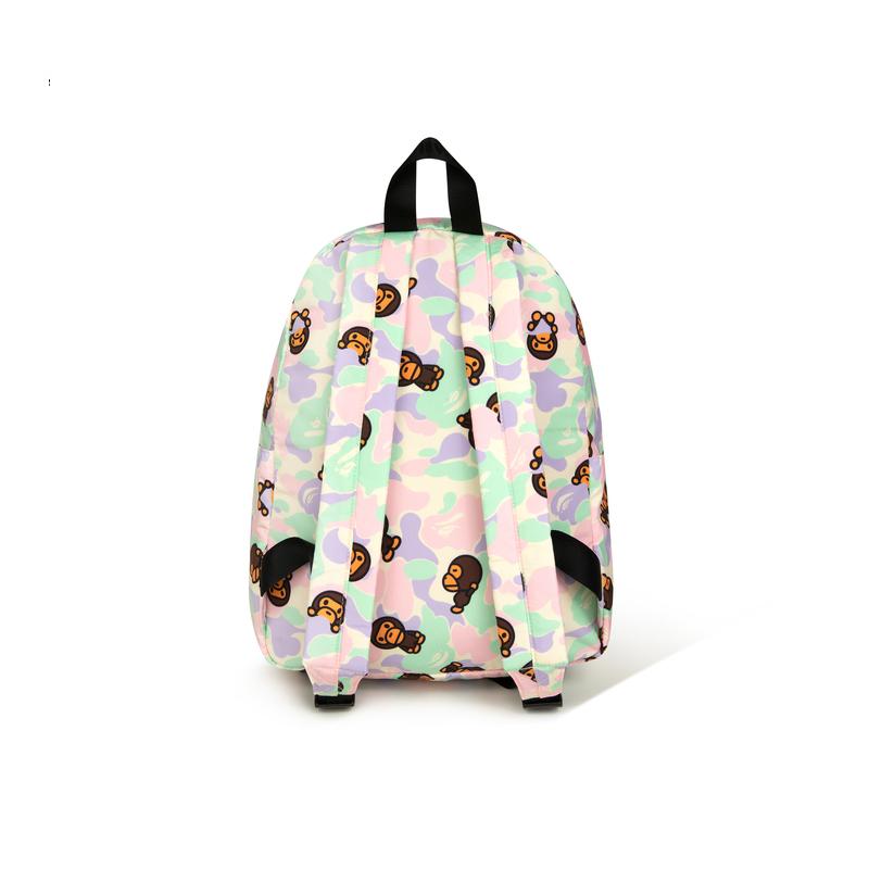 Bape Baby Milo Backpack Brown/Multicolor 0MXBGW4274XXM