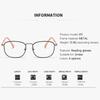 Anti Blue Light Sensitive Color Changing Presbyopia Glasses Hd Portable Glasses Hd Fashionable Full Frame Presbyopia Glasses 011