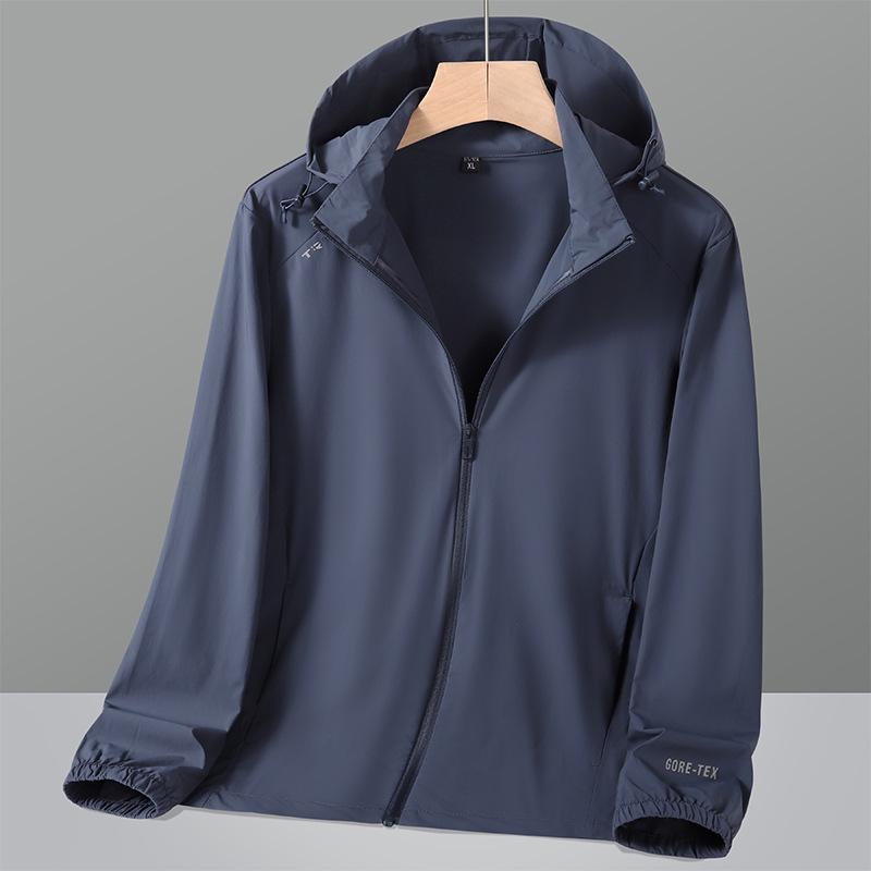 

Унисекс Летняя Ледяная Сенсация Быстросохнущая Дышащая Ветровка: Легкий, Повседневный, Эластичный, Модный для пеших прогулок 3XL