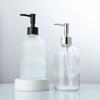 410ml Storage Container Glass Liquid Soap Dispenser New Empty Bottle  Hotel