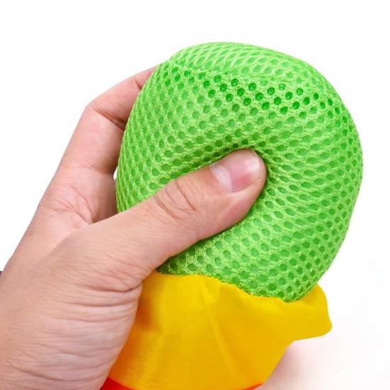 Throw And Catch Ball Toy Rainbow Tail Foam Ball Indoor Outdoor School Playground Sensory Training Kids Colorful Sports Toss Balls