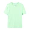 T-shirt Unisex Cotone Girocollo Manica Corta Vestibilità Larga - Colore Unito Traspirante per l'Estate