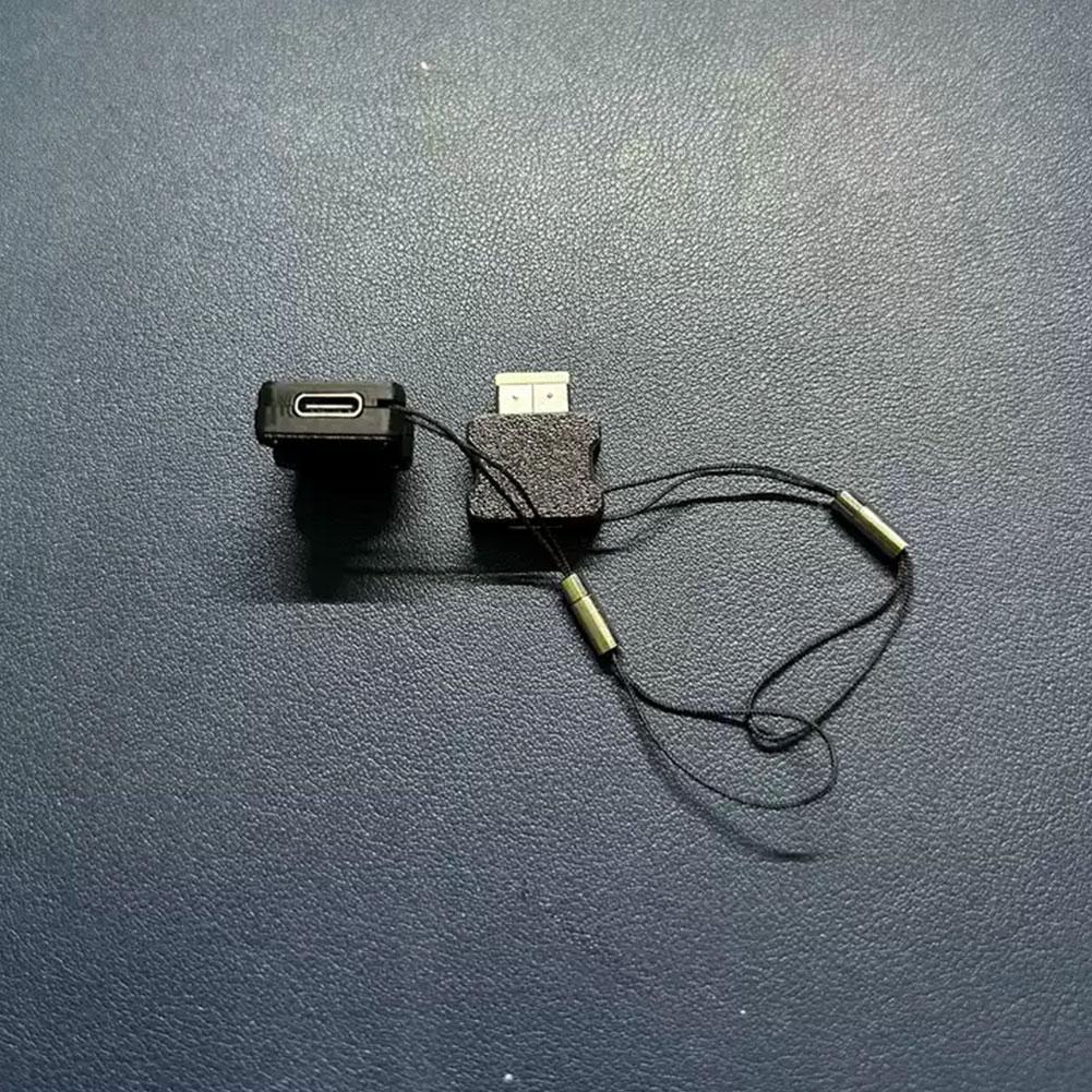 For GBA SP Adapter To Type C Charging Head 2025 New High Quality Black Game Console Interface Adapter