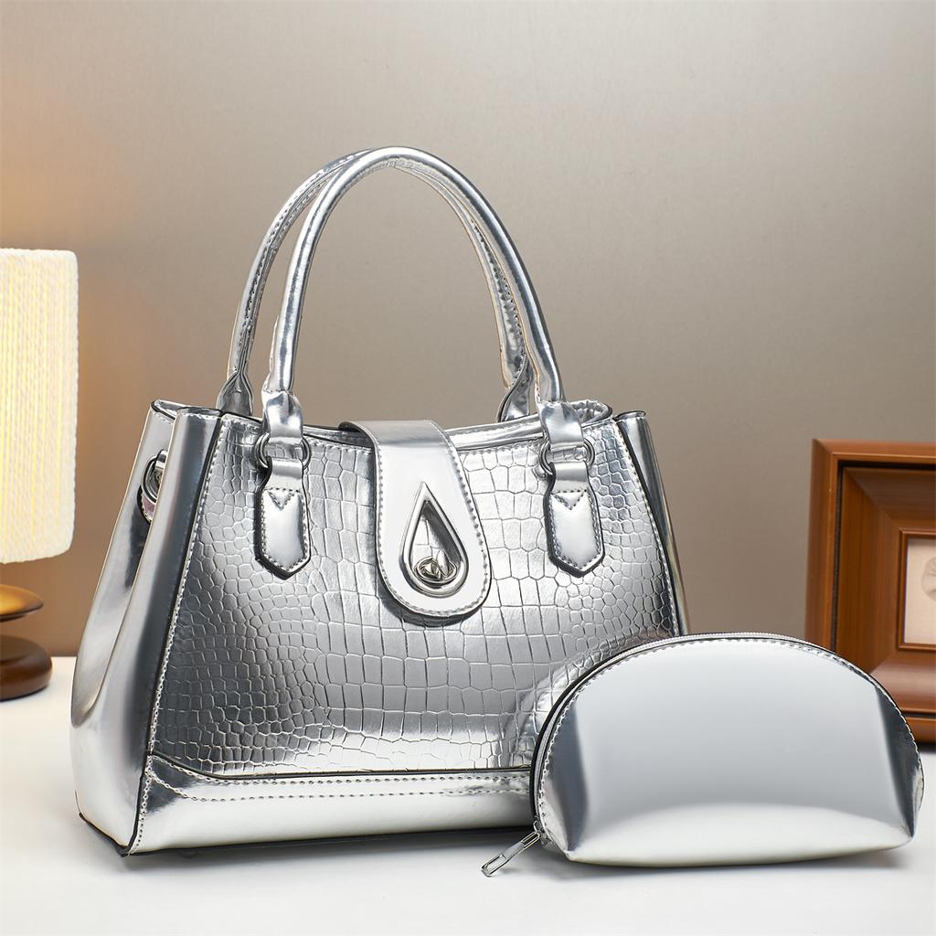 Korean Version of the Mother Bag Soft and Durable Fashion Exquisite New Light Luxury Commuter Shoulder Slanting Cross Handbag