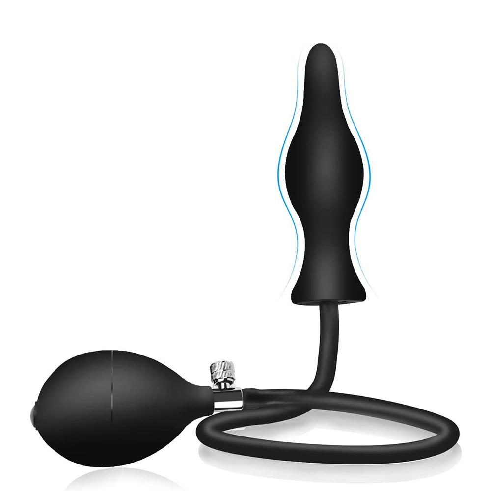 Analplug Sexspielzeug Erweiterbare Analplugs Vestibular aufblasbarer Analdilatator Masturbator Sexspielzeug für männliche und weibliche Amalplugs