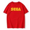Neuankömmling Sega Logo Buchstabenaufdruck Herren T-Shirt Sommer Freizeit Kurzarm Mode Streetwear Harajuku Großes Herren T-Shirt