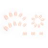 ZOONA 24PCS Everlasting French Nails Artificial Nails Art Set| Lightweight & Long Lasting| Easy To Use| Quick Fix For Festivals & Special Occasion