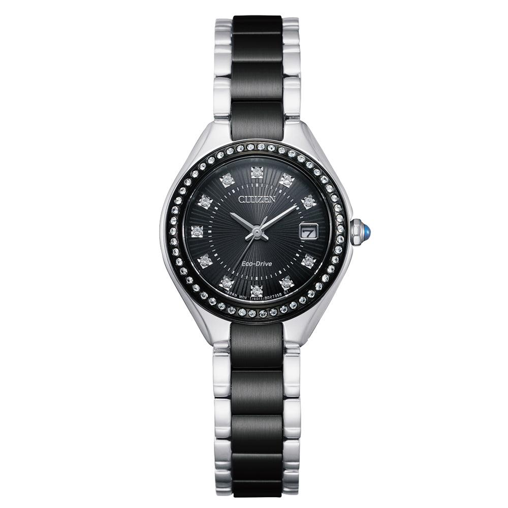 Citizen Women s Quartz Black EW2558-88E чёрный