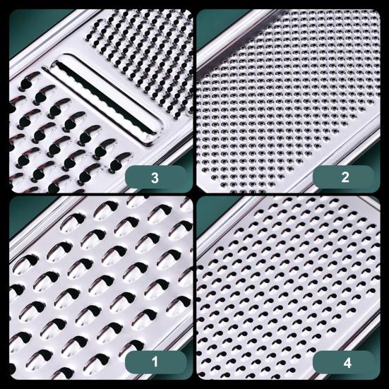 Handlicher Gemüse-Edelstahlschneider Mehrzweckstahl Leicht zu reinigen Manueller Schäler Haushaltswaren