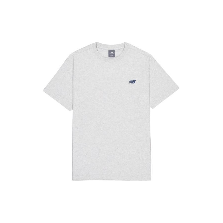 New Balance T Shirt Men s Light Gray AMT42333-AHH L