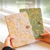 Creative Fresh Embroidered Fabric Cover Hardcover Diary Notebook Artistic Stationery Gift for Daily Journal Writing