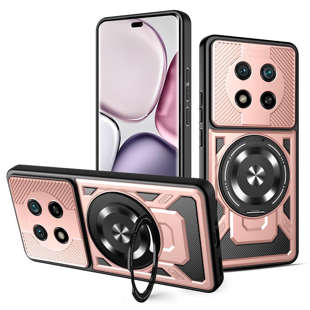 Applicable To Huawei Honor X70 Excellent Armor Magnetic Mobile Phone Case Honor X9D Bracket Honor 400Pro Protective Case