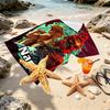 Custom Name Personalized Video games Print Beach Towel, for Trip Camping Beach Party Home Decor, Birthday Gift for Family & Friends