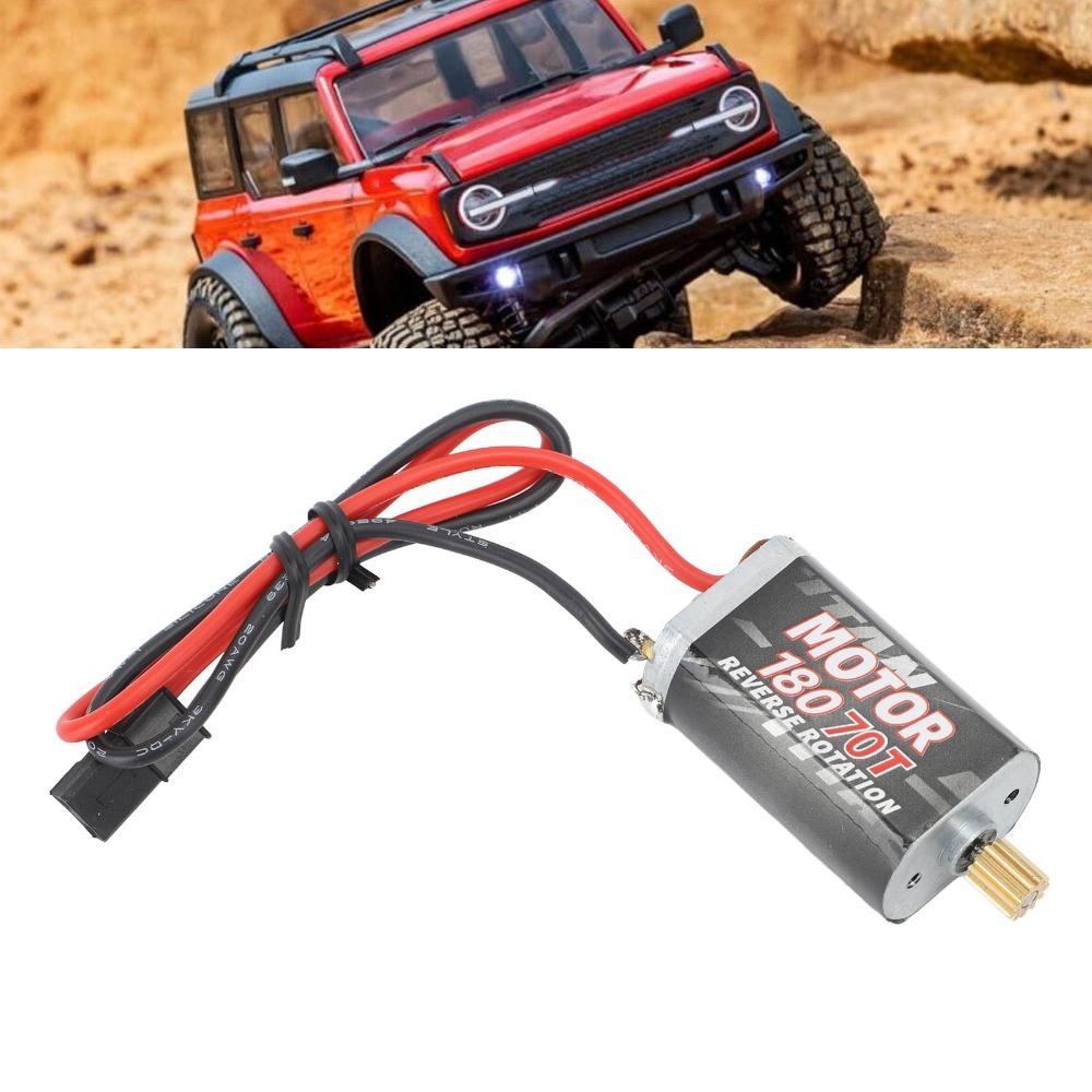 Low Noise 180 RC Brushed Motor 7.2V RC Motor for Traxxas TRX4M RC Crawler RC Car Upgrade