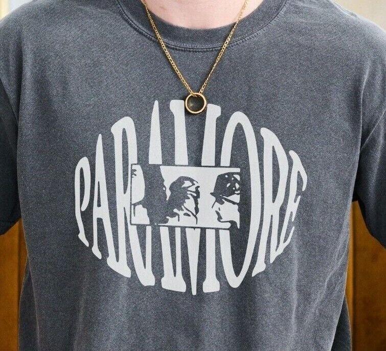 Paramore Поп-панк группа Премиум Винтажная Черная Футболка Comfort Colors S-5XL Унисекс XXL