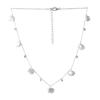 Silver Necklace with Natural Baroque Pearls 56.286ct (2041948)