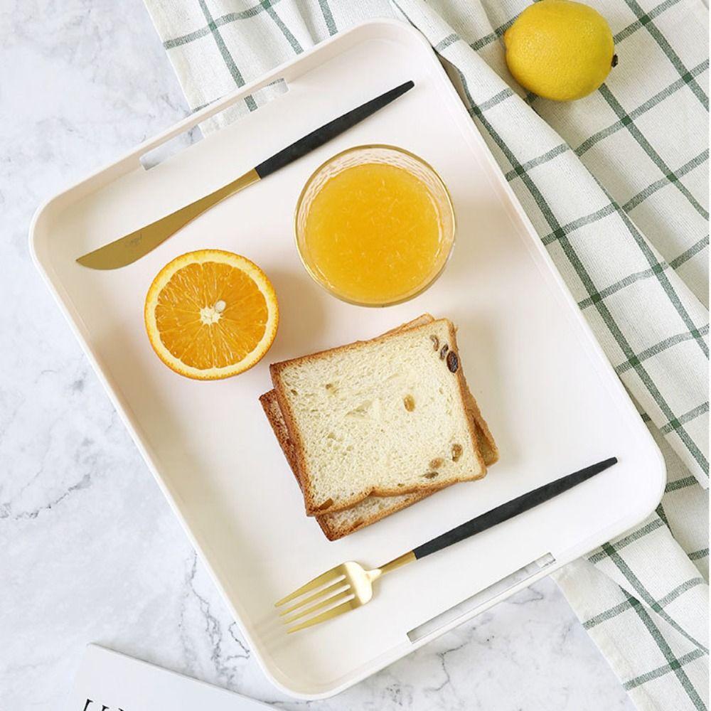 Decorative Breakfast Bread Plate Easy-to-Clean Decorative Tray Serving Platter Fruit Serving