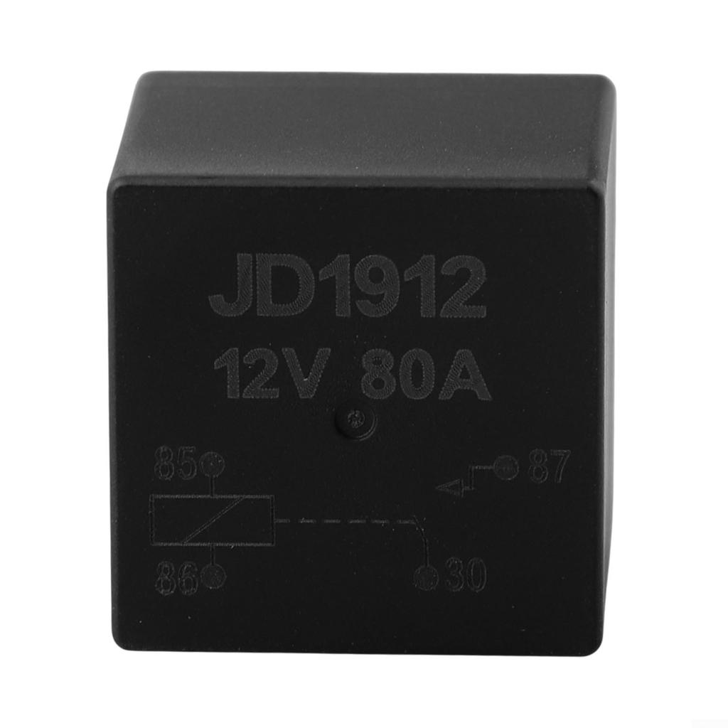24V 12V 80A JD1912 Relay Automotive Car Waterproof