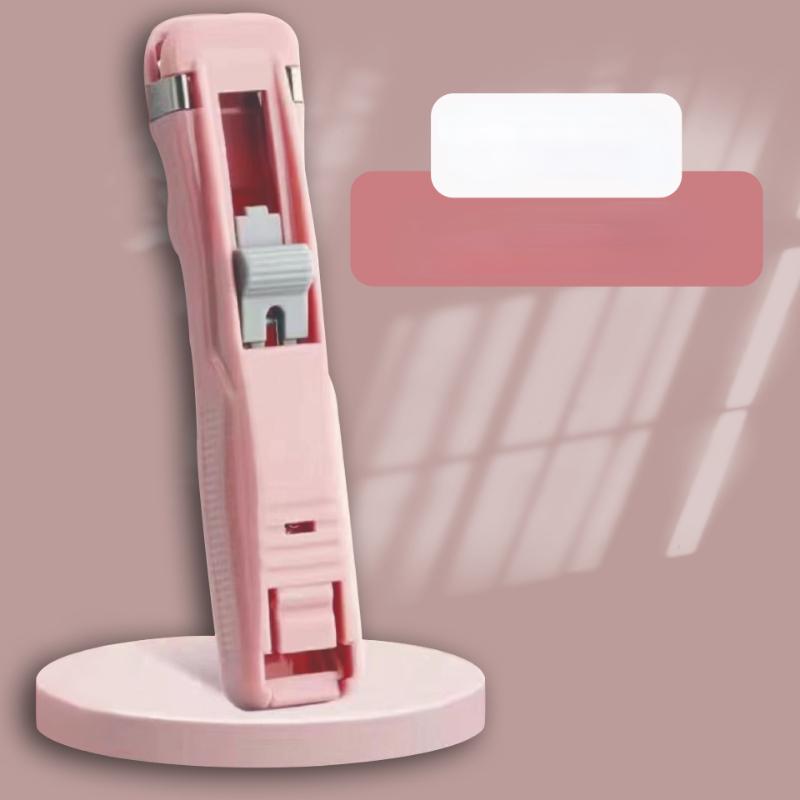 Push Clip Stapler Staple Remover Binder Push Clamp Tape Dispenser Paper Clips Office Supplies Set Desktop Supplies