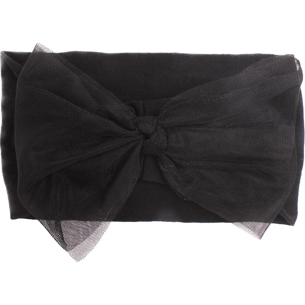 Baby Hair Accessories Headband Baby Newborn Mesh Bow Baby Girl Headband