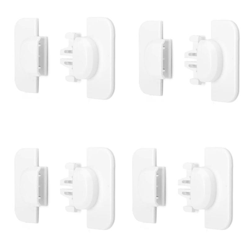 1/2/4Pcs Baby Safety Fridge Lock - Refrigerator Lock for Kids Fridge Child Latch To Keep Door Seal Closed