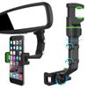 360° Auto-Rückspiegel-Telefonhalter für 4,0-6,1 Zoll-Telefone, GPS-Navigationshalterung, Telefonhalter-Ständer, verstellbare Unterstützung