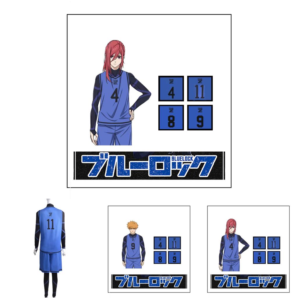 Bluelock Cosplay Costume For Role-playing Fans
