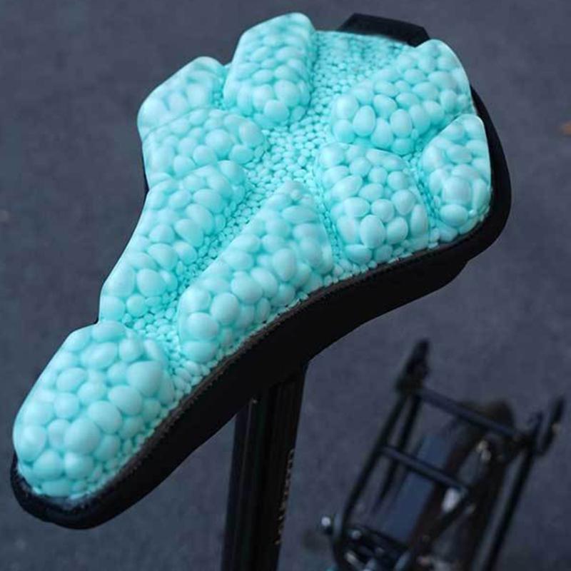 Comfortable Exercise Bike Seat Cover Bicycles Saddles Replacement NonSlip Thicken Cycling Seat Cushion for Women Men