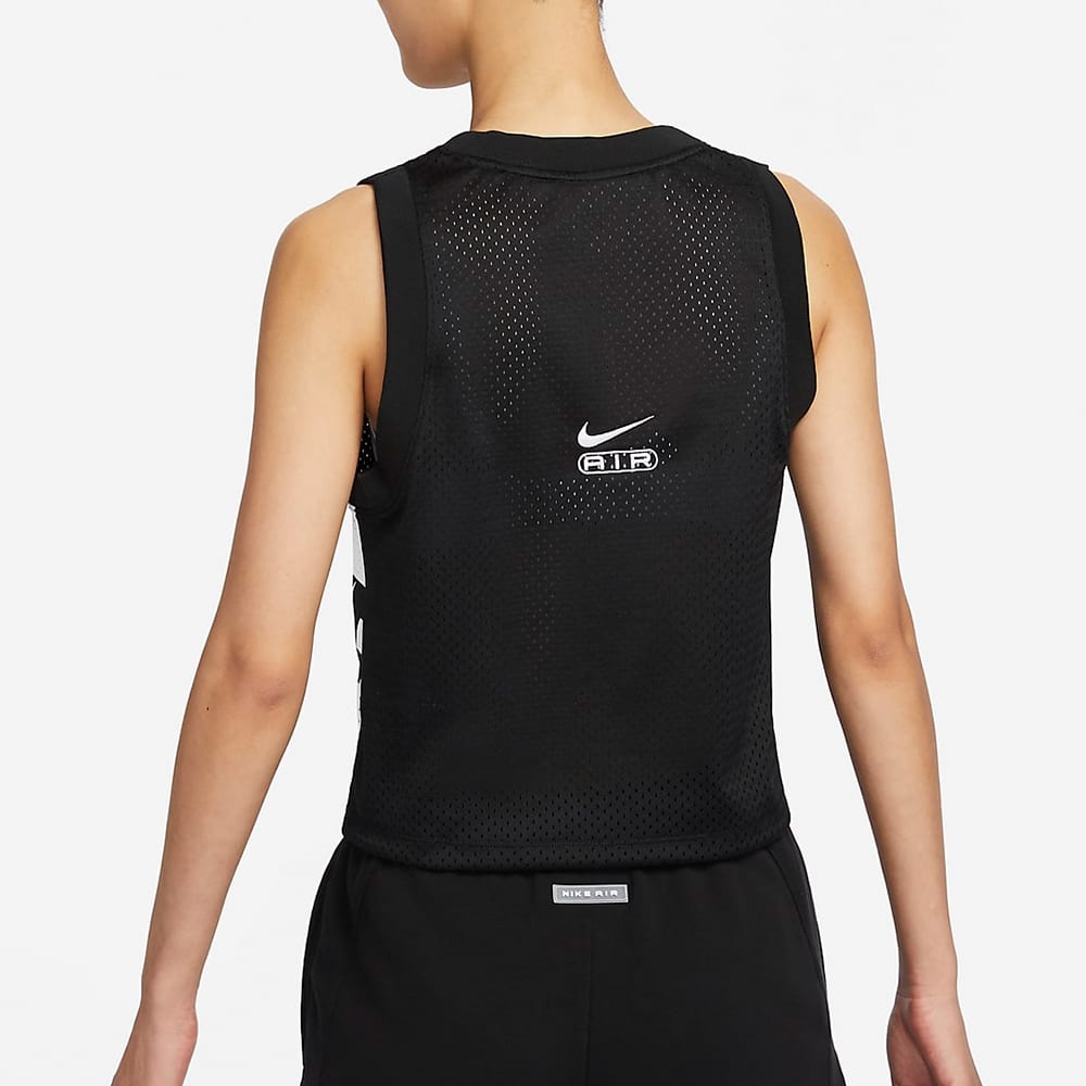 Nike Tanktops Damen Schwarz Rundhalsausschnitt Moderat Sonstige FN2257-010