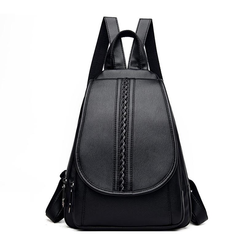 Fashion women's breast bag, new woven women's bag, Korean version of multi-functional shoulder bag, trendy versatile backpack, one piece for delivery.
