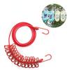 Underwear Clip Drying Rack Retractable Clothesline for Travel Drying Rope Home Balcony Clothespin Home Decor