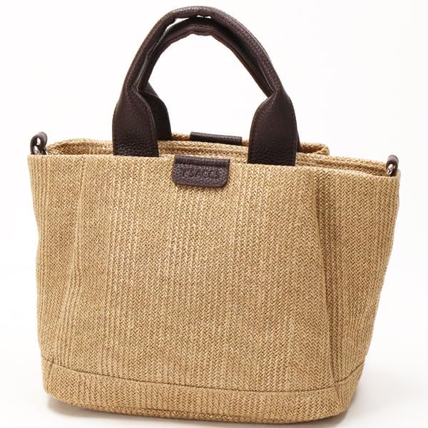 Tote Bag Natural Summer Tote S Size Black [Isaac] (10)
