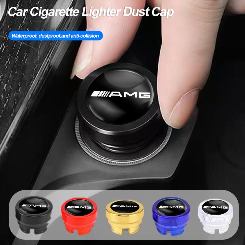 Car Cigarette Lighter Dust Cap Auto Accessories For Mercedes Benz AMG W203 W205 W206 W211 W220 W212 W201 W210 W108 W168 W176 GLC
