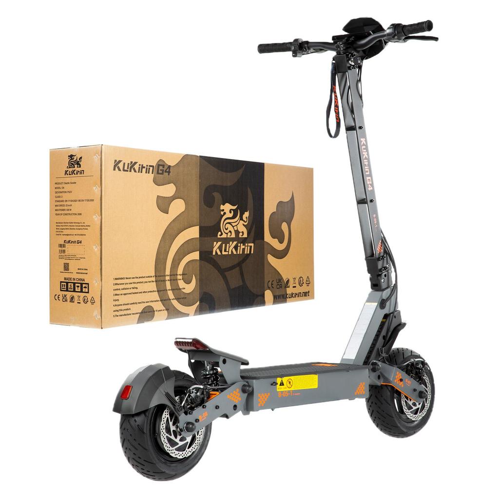 KuKirin G4 faltbarer Elektroroller 11 Zoll, 2000W Hochleistungsmotor, 60V 20Ah Hochkapazitätsbatterie, doppelte Federung vorne und hinten.