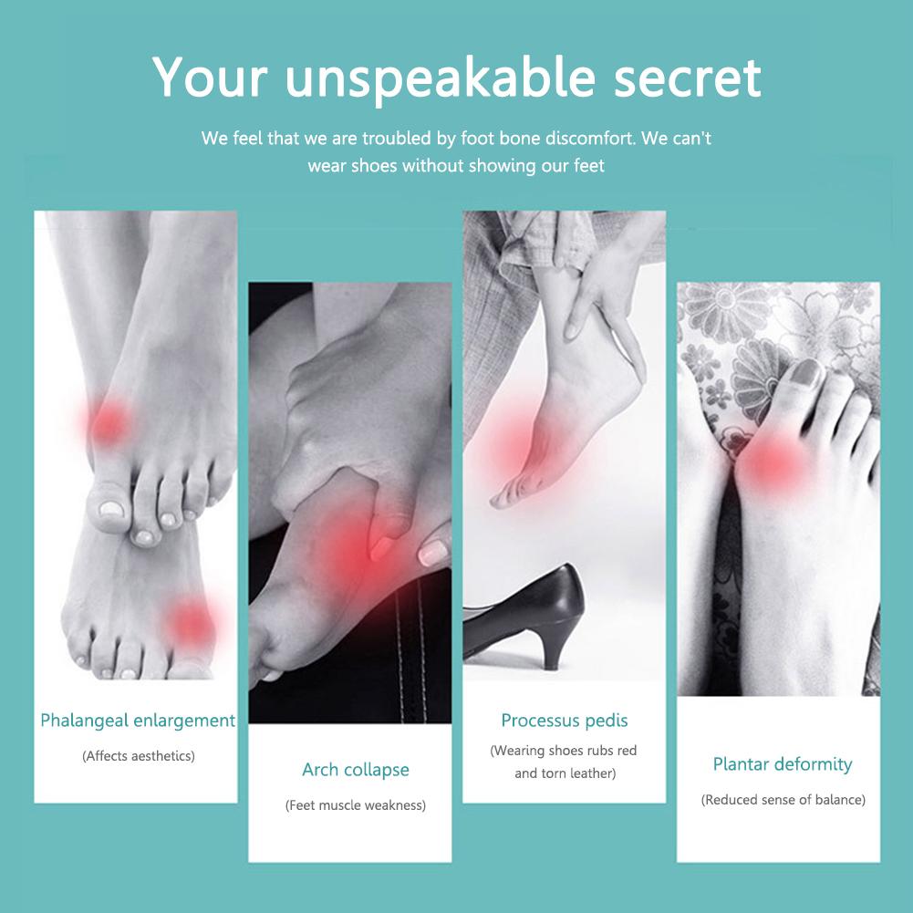 Unisex Hallux Valgus Appliance Relieve Pain Portable Foot Hallux Valgus Braces Rotatable Adjustable Daily Wear for Foot Supplies