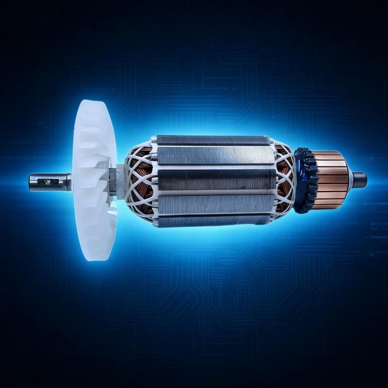 Accuracy Engineered Rotor with Aluminum Housing for Smooth Operation Reducing Vibration in Stone Cutting