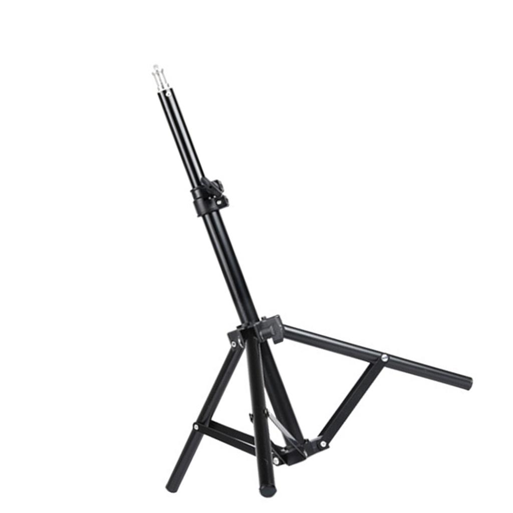 Studio Photography Equipment Adjustable Light Stand Durability Construction Foldable Design For Stable Professional Shoot
